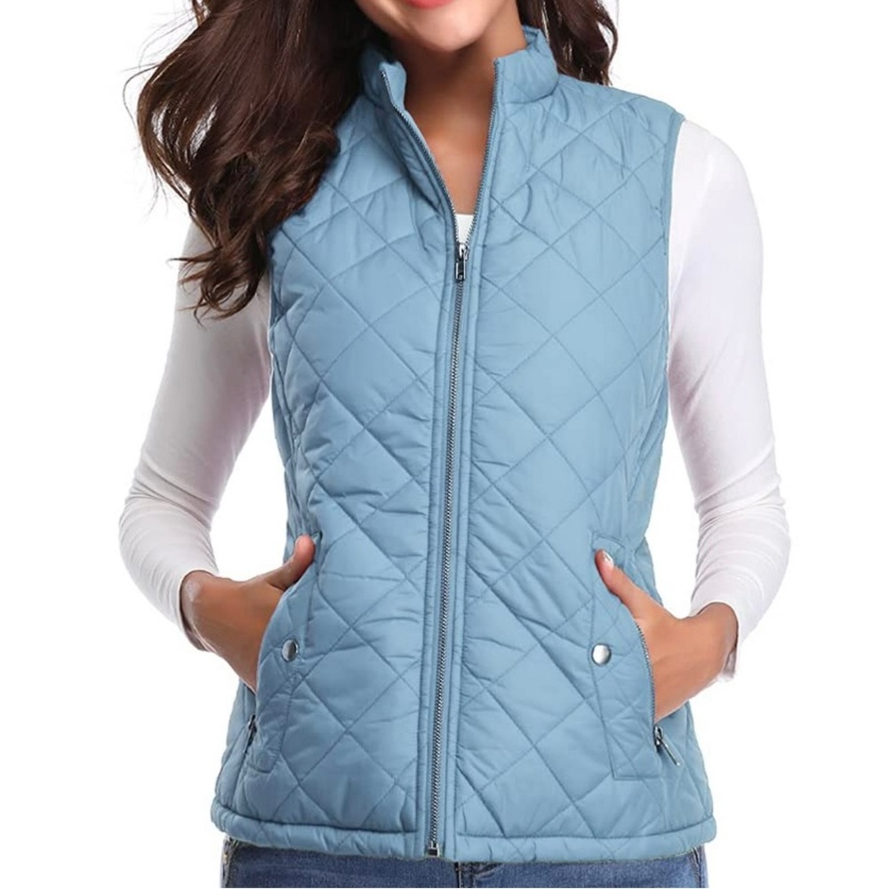 Fuinloth Women Quilted Vest